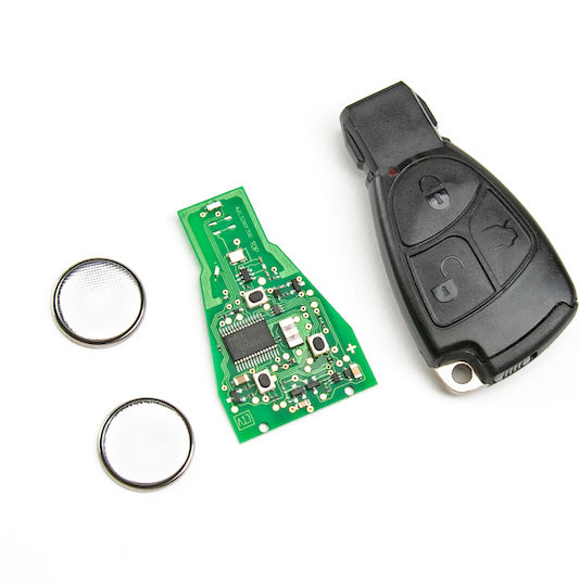 Телеремонт Ключ За Кола Електронен Mercedes A B C 433 Mhz 5wk47281