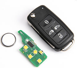 Дистанционно Ключ За Кола Електронно Vw Multivan Seat 5 Бутона