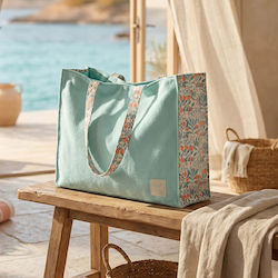 Easy Home Terrycloth Beach Bag Green
