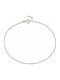 Oxzen Oxzen Fußarmband aus Silber