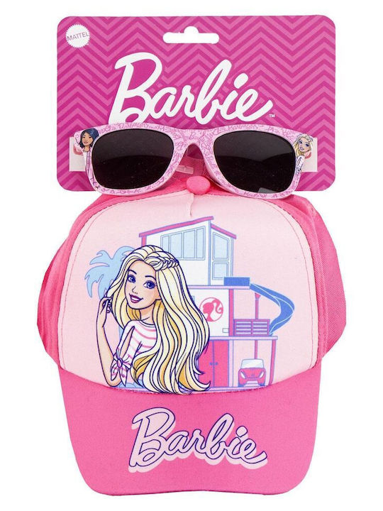 Cerda Set Παιδικά Γυαλιά Ηλίου Barbie Ροζ