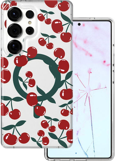 Cherry Back Cover Διάφανο (Galaxy S25 Ultra)