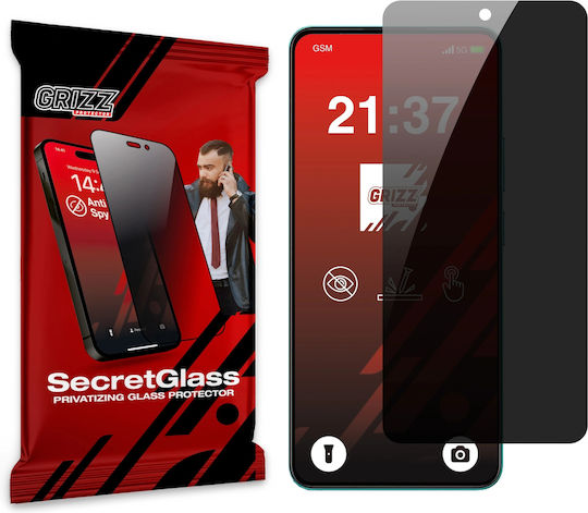 GrizzGlass Ceramică Privacy Mat Tempered Glass (Realme 14T)