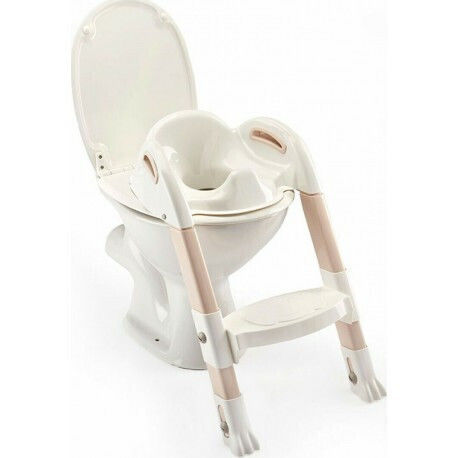 Thermobaby Παιδικό Κάθισμα Τουαλέτας Kiddyloo με Χειρολαβές Καφέ