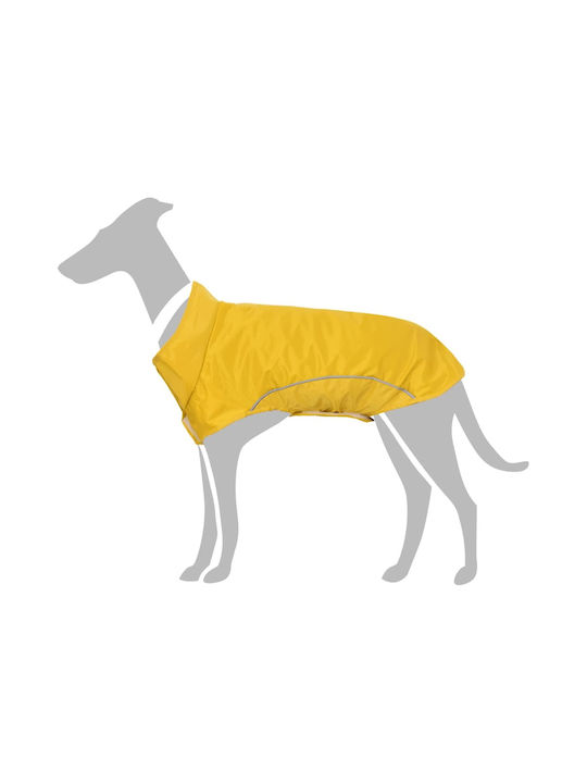 vidaXL Dog Coat Waterproof Yellow
