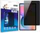 GrizzGlass Ceramic Privacy Tempered Glass Galaxy Tab S6 Lite Black