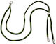 Каишка За Врата Lanyard Мобилен Метален Кука 75см Маслинен