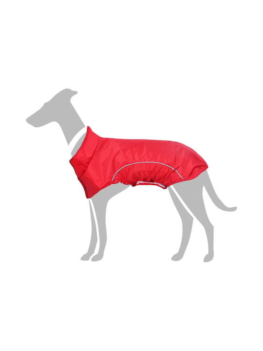 vidaXL Dog Coat Waterproof Red