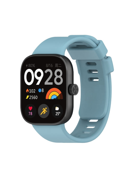 Кайшка Силиконова Redmi Watch 6 Светлосин