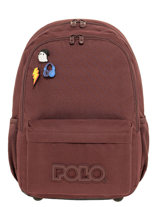 Polo Pins Σχολική Τσάντα Πλάτης Γυμνασίου - Λυκ...