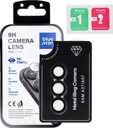 Blue Star Mobile Camera Protector Tempered Glass Black For Samsung A57
