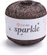 Yarnart Metallic Knitting Yarn Sparkle 1354 Bro...