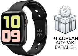 Unitek Q33 Smartwatch με Παλμογράφο (Μαύρο)