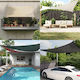 vidaXL Rectangular Beige Shade Sail 2.5x3m 160gr/m²