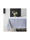 SteweHome Cotton Knitted Blue Tablecloth 110x160cm
