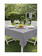 SteweHome Black Tablecloth 160x160cm