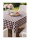 SteweHome Purple Tablecloth 140x140cm