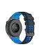 Silikon Tragbare Bänder Rugged Grid Garmin Vorreiter 255 Vivoactive 4 Venu 2 45mm Schwarz Blau