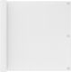 vidaXL Rectangular White Shade Divider 0.9x7m