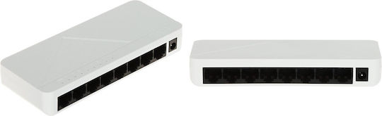 Uniview NSW1010-8GT-IN Unmanaged L2 Switch With 8 Gigabit (1Gbps) Ethernet Ports
