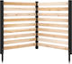 Costway Panou De Gard Lemn Bej 98cm x 1.07m
