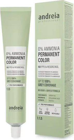 Andreia Professional Βαφή Μαλλιών Χωρίς Αμμωνία No 6.44 100ml