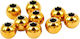 Goldene Perlen Edelstahl Auswahl Größe 3mm