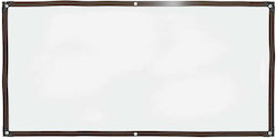 vidaXL Waterproof Tarpaulin 2x1m Transparent
