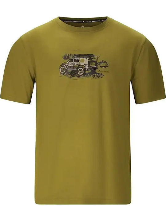 Herrenblusen Kurzarm T-Shirt Grün