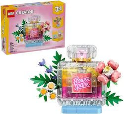 Lego Creator 3-in-1 Флорален Декор Парфюмна Бутилка за 8+ Годишни 286 бр.