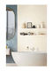 Wall Shelves White 2 Pieces 60x15x15cm