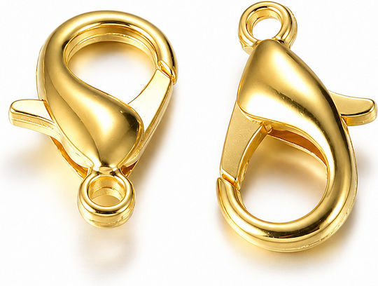 Metallic Gold Parrot Clasp Choice Size 10mm
