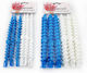Hair Rollers Cold Wave Rods 12mm in White Color 6 Pieces