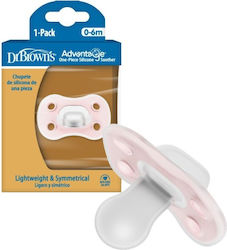 Dr. Brown's Advantage Silicone Pacifier Pink fo...