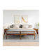 Wooden Brown Bedside Tables 2 Pieces 40x36x50cm