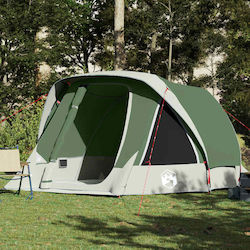 vidaXL Σκηνή Camping Pop Up Πράσινη 6 Ατόμων