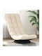 Swivel Armchair Linen 70x51x79cm