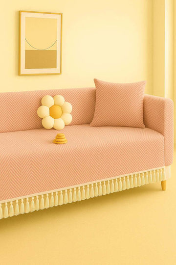 SteweHome Decken & Couchdecken Sesselüberwurf 185x215cm Rosa