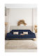 SteweHome Cuverturi Pentru Canapea 3 Locuri 180x315cm Albastru