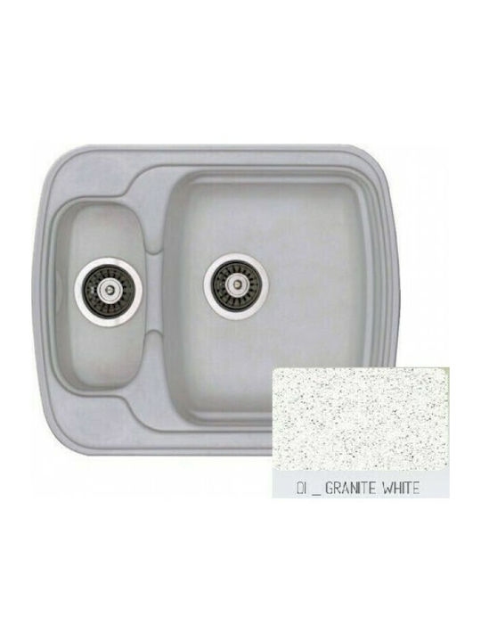 Sanitec Classic Drop-In Kitchen Sink from Synth...