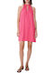Summer Mini Dress Fuchsia