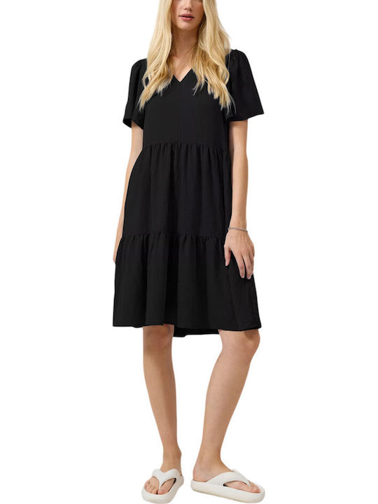 s.Oliver Damenkleid Schwarz
