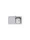 Foster Drop-In Кухненски Мивка Inox Д86xШ50cm