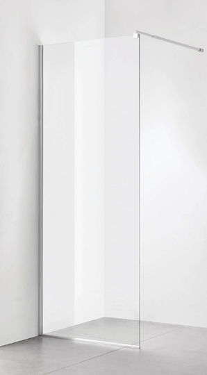 Crown Καμπίνα Ντουζιέρας με Συρόμενη Πόρτα 70x195cm Clear Glass Chrome Crown Καμπίνα Ντουζιέρας με Συρόμενη Πόρτα 70x195cm Clear Glass Chrome