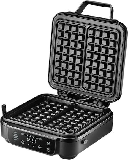 Mozano Home Гофретник за Правоъгълни Гофрети 2 Места 2200W