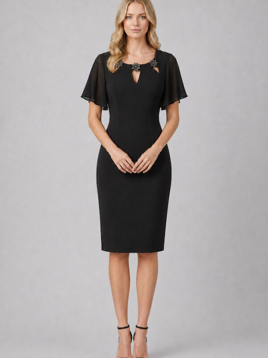 Vagias Wedding - Christening Dress Black