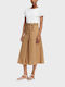 Summer Midi Dress Beige