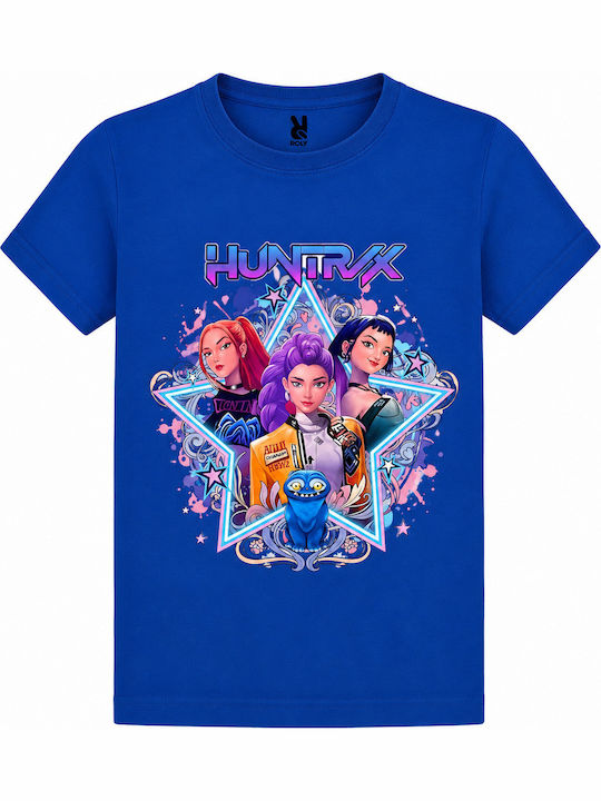 Παιδικό T-shirt Μπλε Ρουά