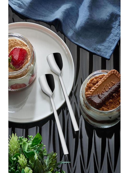 SteweHome SteweHome Löffel Dessert / Eiscreme Rostfreier Stahl Silber 2 Stück