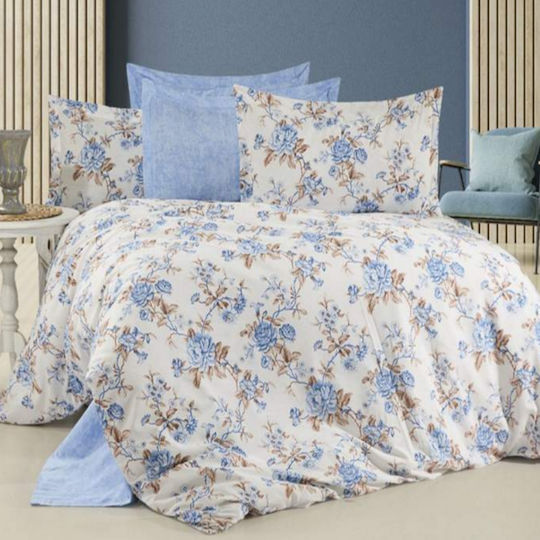 MayHome MayHome Coverlet Set Single Cotton & Polyester Floral 160x240cm